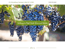 Tablet Screenshot of highpeakswine.com